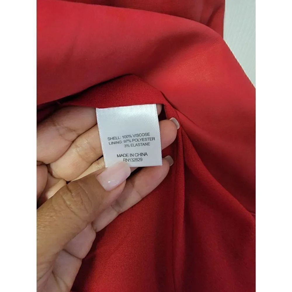 NBD Mini Dress In Red S - Picture 7 of 7